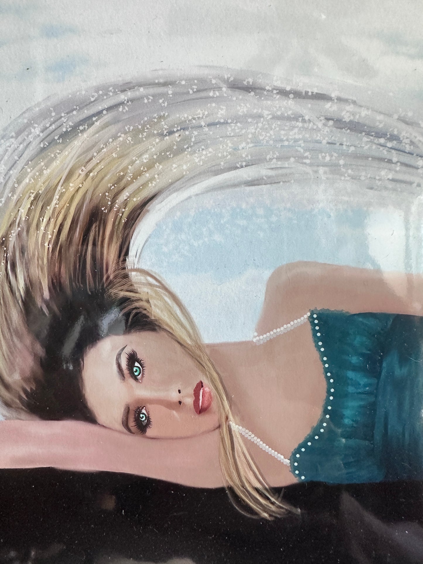 "Whispers of Serenity" by Lorie Fossa Fine Art Giclee Print Peaceful Beach Art