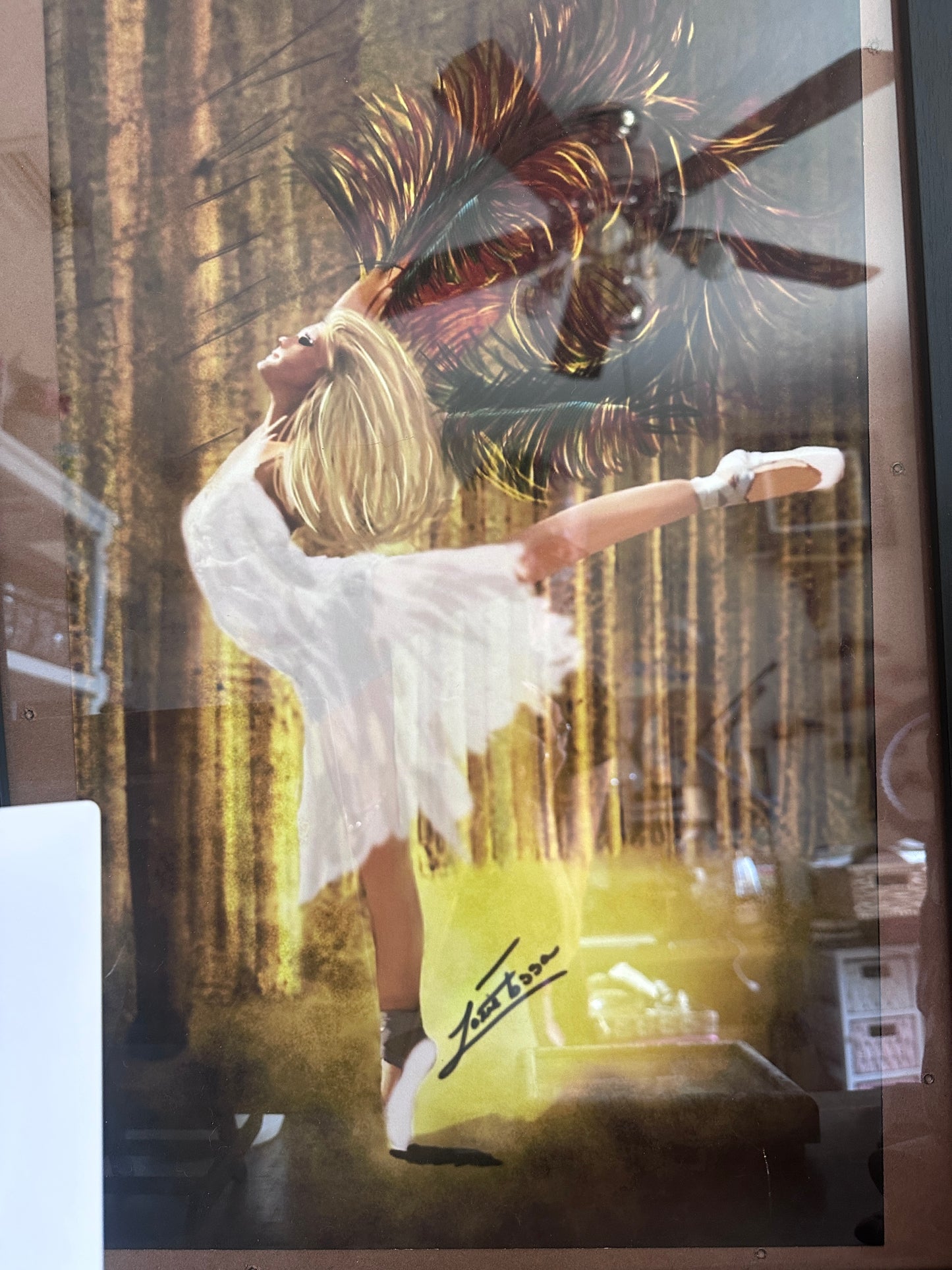 "Enchanted Grace" by Lorie Fossa Whimsical Ballerina Enchanted Forest Print